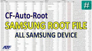 SAMSUNG ROOT FILEquotCFAutoRootquot [upl. by Fee468]