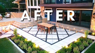 The MOST INSANE Backyard Makeover Full Transformation Time Lapse [upl. by Ferris]