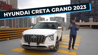 HYUNDAI CRETA GRAND 2023 Más grande ¿vale la pena 🤔 [upl. by Aedrahs]