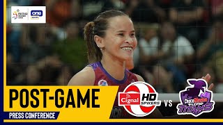 Sisi Rondina reacts to Brownlee watching their game vs Cignal  2024 PVL ALLFILIPINO CONFERENCE [upl. by Simson]