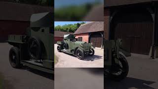 Rolls Royce Armored Car  Is this a rap song from WW1 cars history armor worldwar1 tanks [upl. by Welton]