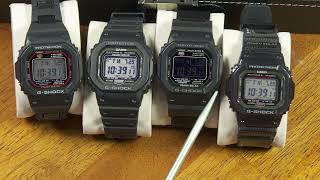 New GShock Squares for 2021 GW5000U GWM5610U and GWS5600U [upl. by Trubow]