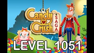 Candy Crush Saga Level 1051  AppLevelHelpercom [upl. by Acirfa]