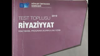 Riyaziyyat II hissə test toplusu  Triqonometrik funksiyalar  Çevirmə düsturları [upl. by Wallas]