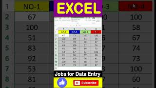 NUMBER HIGHLIGHT IN EXCEL VIRAL TIPS shortsvideo trendingshorts tipsandtricks shortcutkeys [upl. by Andeee998]