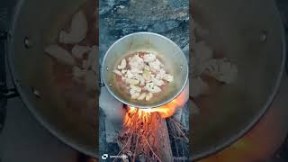 desi andaj me Namkeen chawal  cooking tasty recipe  trending video neerajvlog [upl. by Ynoyrb]