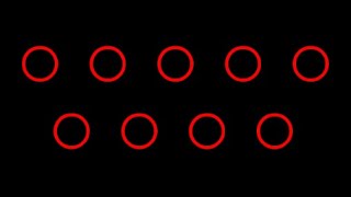 Nine red circles [upl. by Lasley]