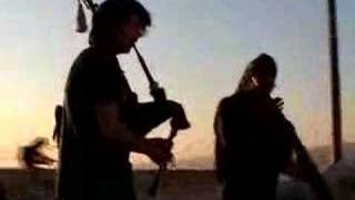 Bagpipe and Didgeridoo at sunset [upl. by Hepza]