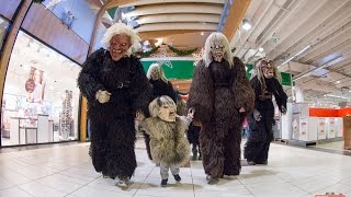 Krampus und Nikolaus Interspar osttirol 2015 [upl. by Zsazsa]