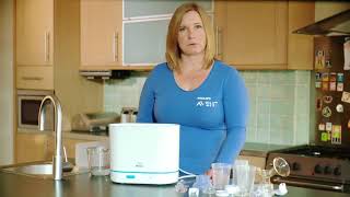 How to load your Philips Avent 3 in 1 sterilizer [upl. by Romie]