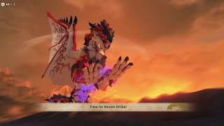 Monster Hunter Stories 2 Cross the Terga Volcano Trail How to Beat Uragaan [upl. by Atsirtal]