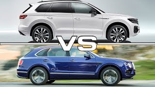 2019 Volkswagen Touareg vs 2018 Bentley Bentayga [upl. by Monika]