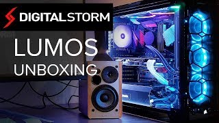 DIGITAL STORM LUMOS CUSTOM PC  Unboxing First Impressions amp My Experience [upl. by Berthold192]