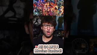 All 34 MCU Ranked w Deadpool amp Wolverine [upl. by Alisen133]