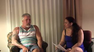 Kevin Nash clip hosted by Geena Jinev Anac exclusive 622013 [upl. by Onder]