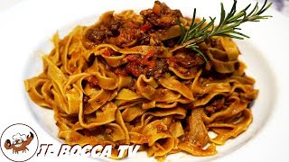 536  Tagliatelle al sugo di colombacciogodo quando me le faccio primo di terra Natale 2018 [upl. by Avivah]