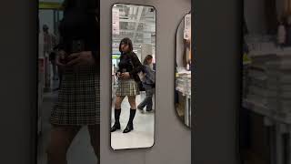 Shopping in My New tartan Skort [upl. by Sokil178]