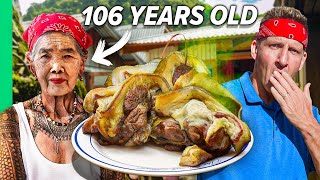 Eating Philippines Rotten Pork Delicacy with Apo Whang Od [upl. by Muscolo]