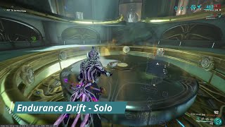 Warframe  Endurance Test  Endurance Drift  Solo [upl. by Shiff]