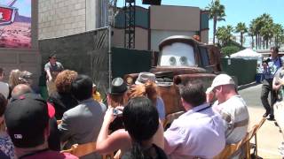 Radiator Springs Racers Ride Vehicle Testing Carsland Disney California Adventure Disneyland Resort [upl. by Artened]