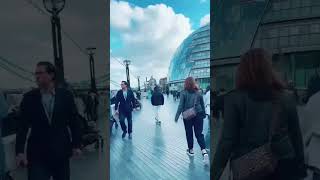 Walk towards Tower Bridge travel youtubeshorts youtube [upl. by Srevart]