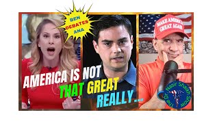 Ana Kasparian CLAIMS Other Countries Better Than America  Ben Shapiro Gives EPIC Response [upl. by Arlynne]