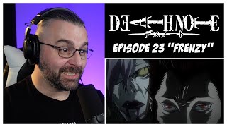 DEATH NOTE 1X23 REACTION Frenzy [upl. by Goldina452]