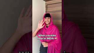 Cousins meet in INDIA vs PKISTAN 😂🔥 shorts [upl. by Toby]