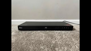 LG BD630 Single BluRay DVD Compact Disc CD Player [upl. by Ardnossak31]