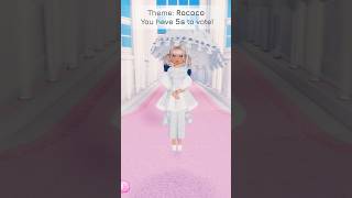 Dress To Impress Rococo roblox dresstoimpress [upl. by Ardnoyek]