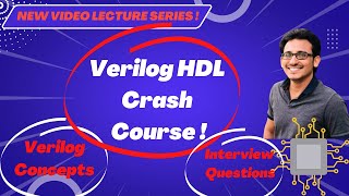 Verilog HDL Crash Course  vlsiexcellence ✍️ [upl. by Notsehc]