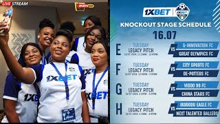 1XBET COMMUNITY CUP 2024 KNOCKOUT STAGE  DAY TWO [upl. by Nnaerb]