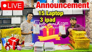 Lucky draw Announcement  Lappywala Patna  15 Laptop  3 IPad Announcement  Lappywala [upl. by Meesan]