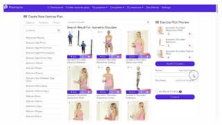 Build and share exercise programmes using Physiopedia Plus [upl. by Joeann597]