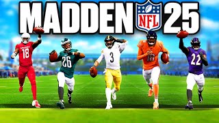 I Played with EVERY NFL Team in Madden 25 [upl. by Hairakcaz]