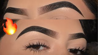 Updated Eyebrow Tutorial IG Brows  Anastasia Beverly Hills Dipbrow Pomade [upl. by Cullin888]