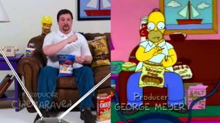 Snacking with Homer Simpson [upl. by Lia]