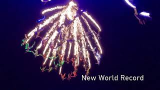 SKYDIVING WORLD RECORD  42 Way Freefly HD Night Jump  Extreme Sport [upl. by Enelez]