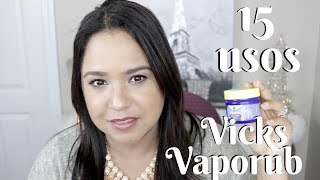 USOS DEL VICKS VAPORUB QUE NO SABIAS BELLEZA amp SALUD [upl. by Eeuqram235]