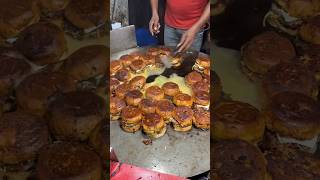 ⚡⚡ Brown Burger Making Process⚡⚡ shorts telugufoodie esangathulu streetfood foodie omelette [upl. by Eednak]