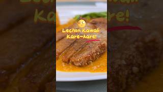 Pinoy Cravings Karekare with Crispy Lechon Kawali pinoyfood filipinofood [upl. by Suravaj866]