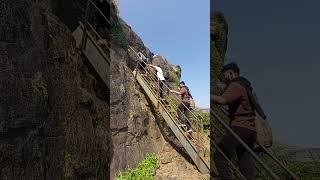 Ratangad fort Trekking ratangad trekking nature shorts [upl. by Yehs]