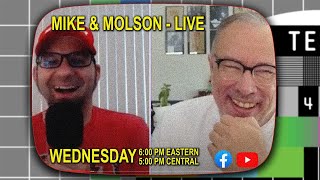 Mike amp Molson LIVE  October 23  6p ET5p CT [upl. by Almeeta]