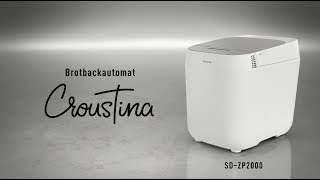 Brotbackautomat für besonders knusprige Kruste Croustina SDZP2000  Panasonic Produktvorstellung [upl. by Leirej]