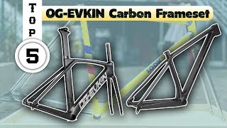 TOP 5 OGEVKIN Carbon Frameset 2024  aliexpress  1111 2024 [upl. by Ymmik]