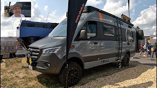 XBull RV Offroad X Bull Camper Van Iglhaut Allrad Performance Mercedes walkaround  interior V1361 [upl. by Llenoj453]