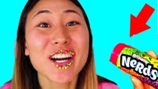 DIY EDIBLE CANDY MAKEUP TUTORIAL DIY CANDY LIPSTICK amp LIP BALM PROJECT [upl. by Eisen]