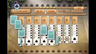 How To Play Bakers Game Solitaire  Pandoras Solitaire Collection best games [upl. by Arytahs]