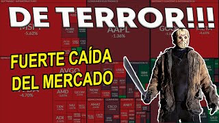 ☠ 😨 RUEDA DE TERROR‼ FUERTE CAÍDA EN ACCIONES 💥 QUÉ HACER [upl. by Gunas]