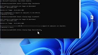 COMMENT réparer Windows 11 et 10 avec les commande DISM etc [upl. by Tiffany]